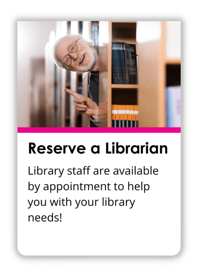 Reserve a Librarian
