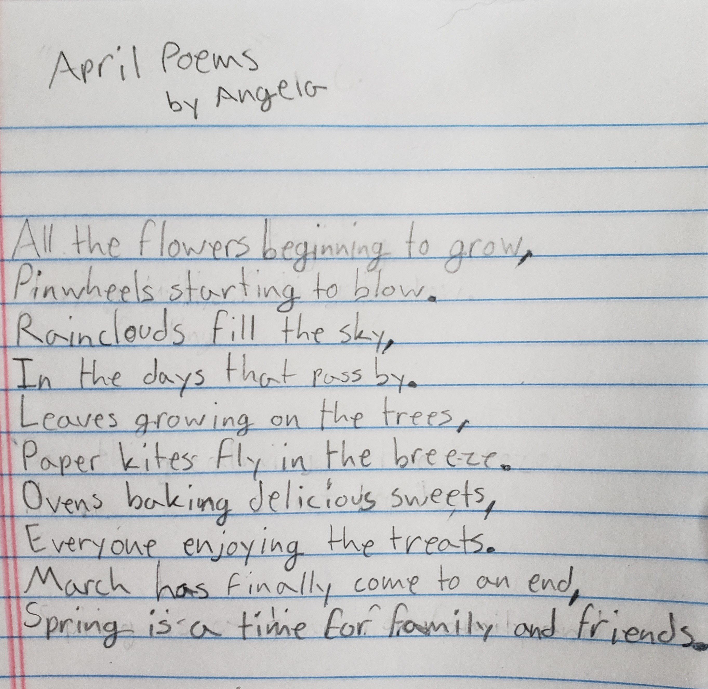 Angela's Poem