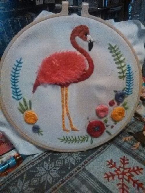 angela's embroidery flamingo resized